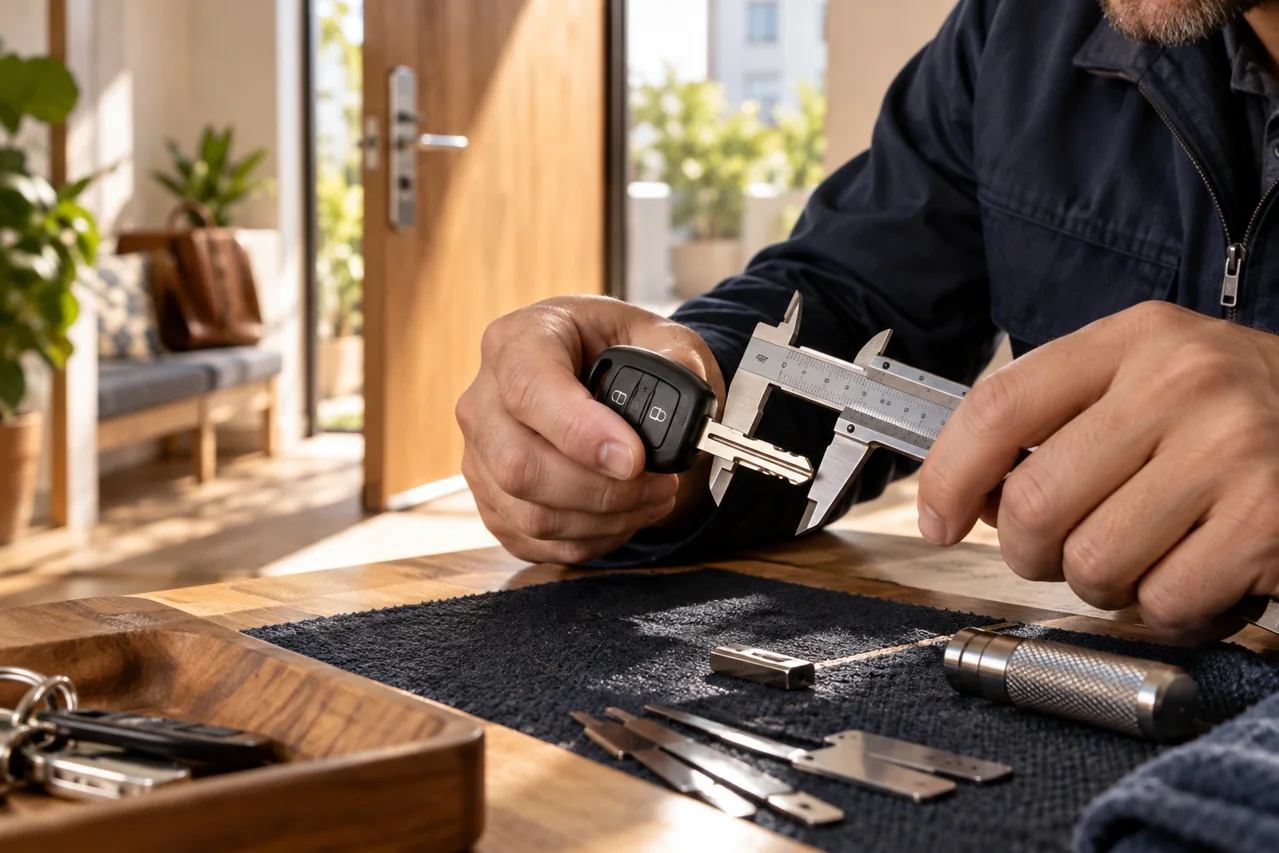 Car key fob and programming tablet, Houston Car Key Locksmith